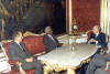 Field Marshal Al-Dahab (Sudan), center, with President Kurt Waldheim of Austria (right)